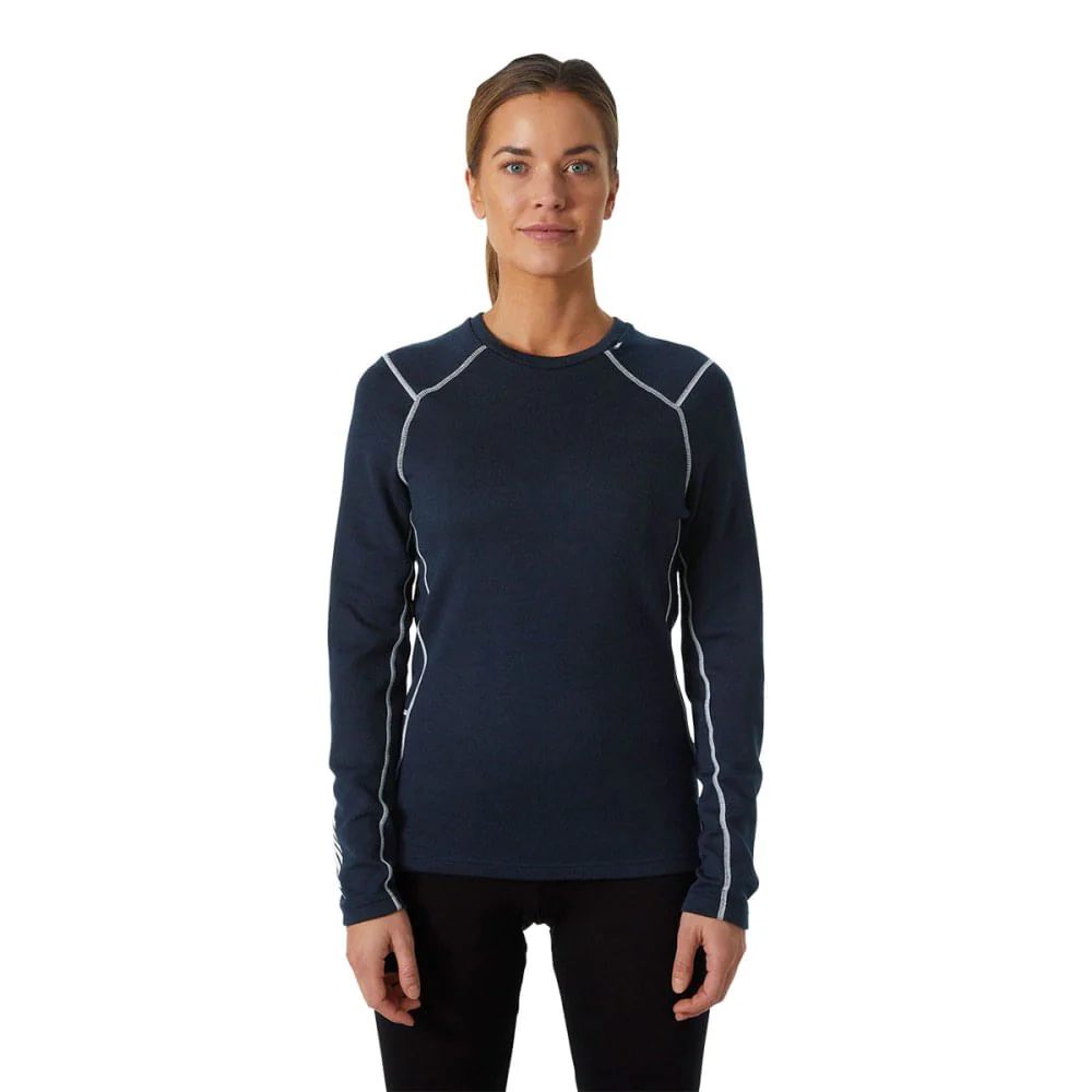 W LIFA MERINO MEDIUM CRE | 596-NAVY - Image 3