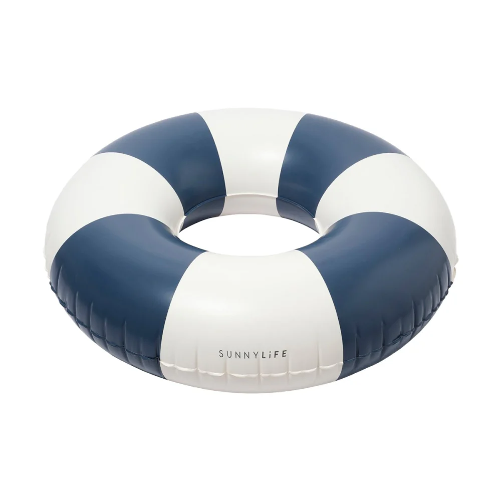 TUBE POOL RING NAVY | NAVY STRIP
