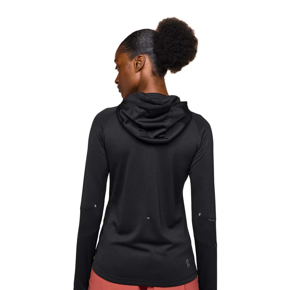 W CLIMATE ZIP HOODIE | 0553 BLACK - Image 2