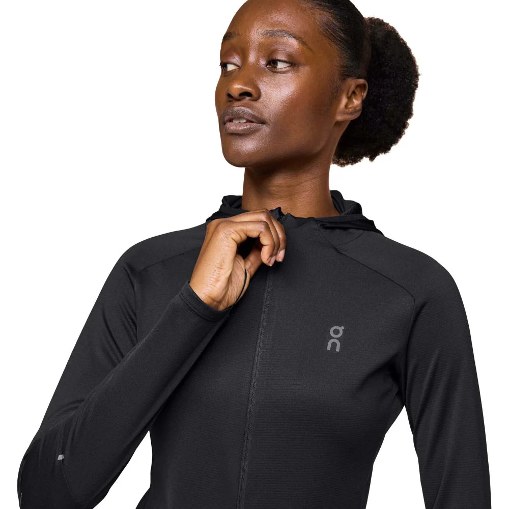 W CLIMATE ZIP HOODIE | 0553 BLACK - Image 3