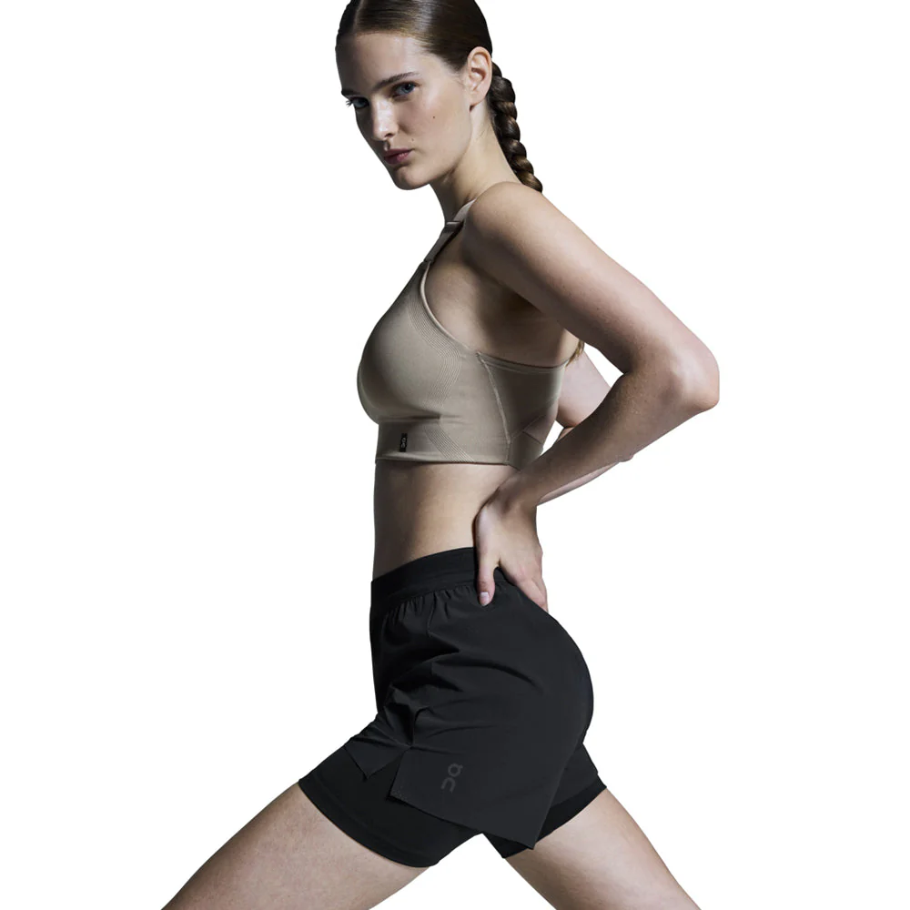 W 3IN PERF 2IN1 SHORTS | 0553-BLACK - Image 3