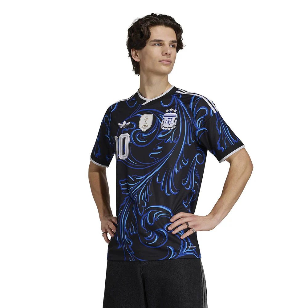 ARGENTINA MESSI AW JERSY | BLACK - Image 3