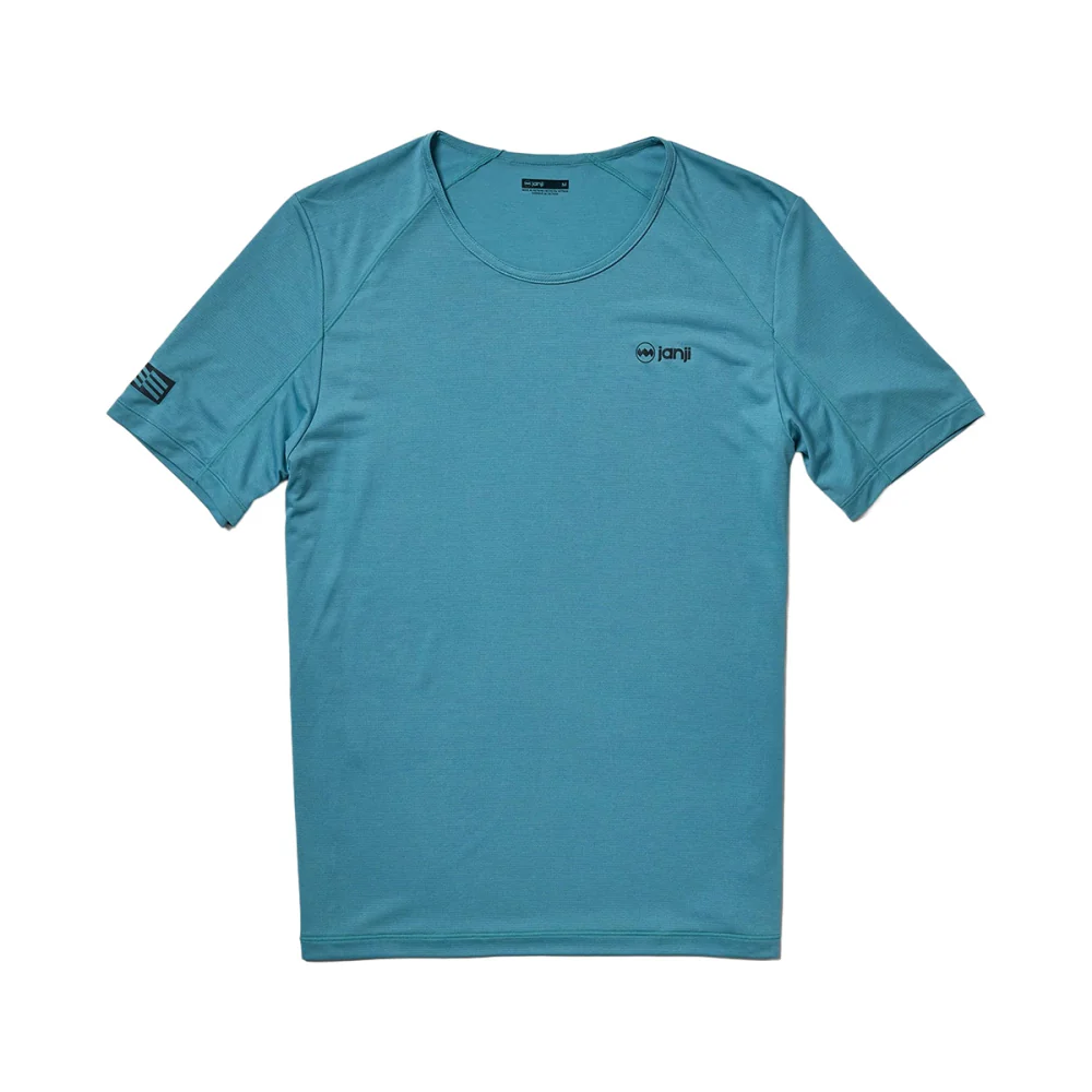 M RUN ALL DAY TEE | CER-CERULE