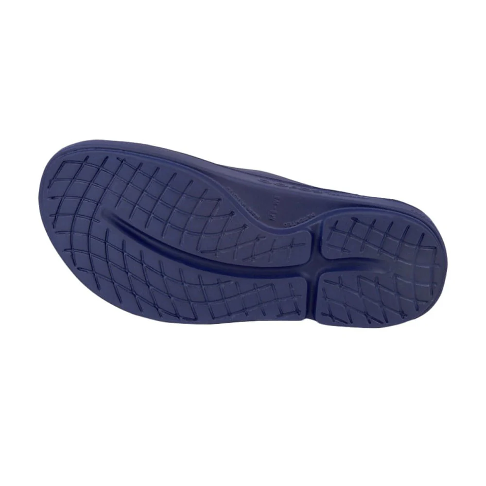 OOFOS SLIDE SANDALS | NAVY - Image 3