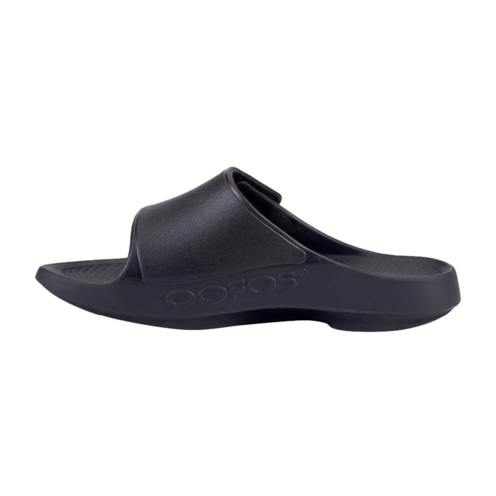 OOFOS SPORT FLEX SLIDE | BLACK/MATT - Image 2