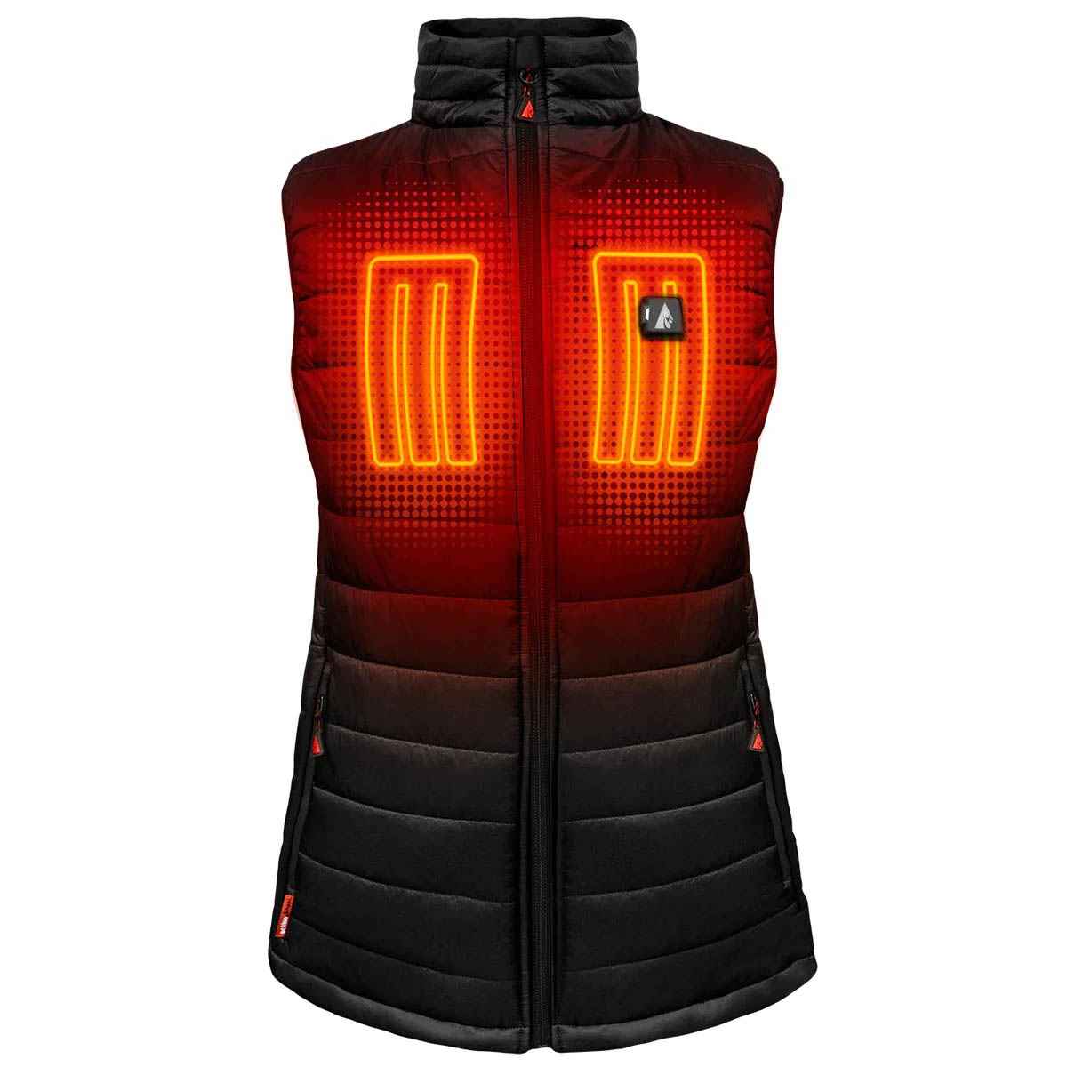 W HEATED PUFFER VEST | BLACK - Image 5