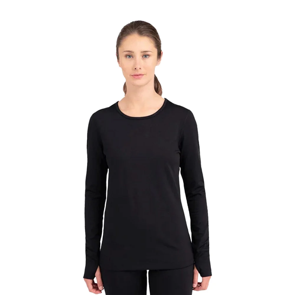 WM BELOW ZERO CREW TOP | 010-BLACK
