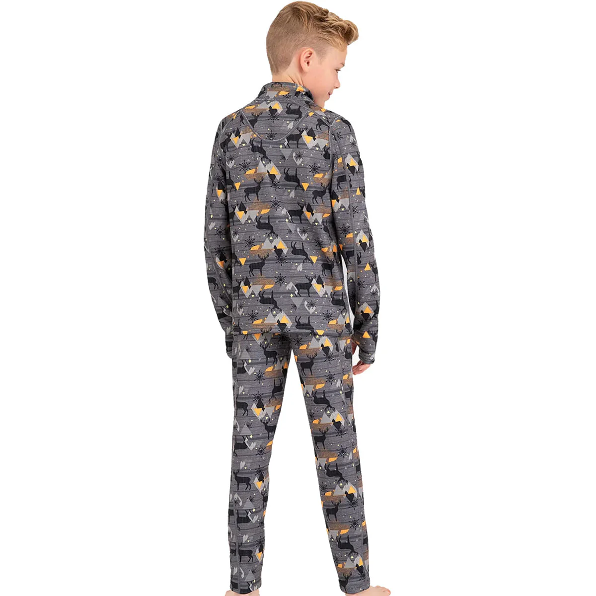 KIDS HALF ZIP 3.0 ECOLAT | MOOSE TRAC - Image 3