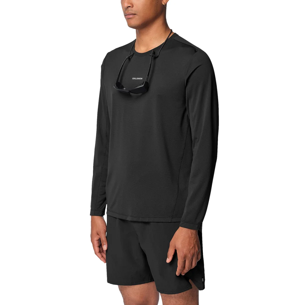 SHKOUT CORE LS TEE M | DEEP BLACK - Image 2