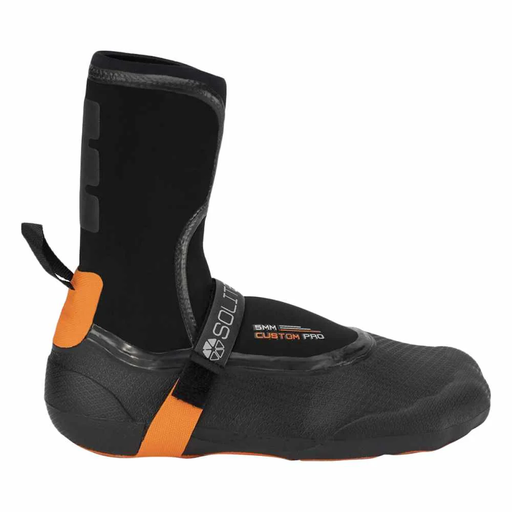 CUSTOM PRO 5MM SURF BOOT | ORANGEBLK
