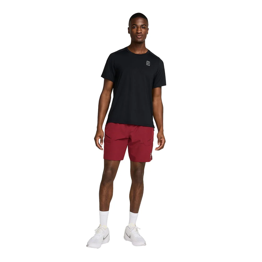 NIKECOURT ADVANTAGE TEE | 010-BLACK - Image 3