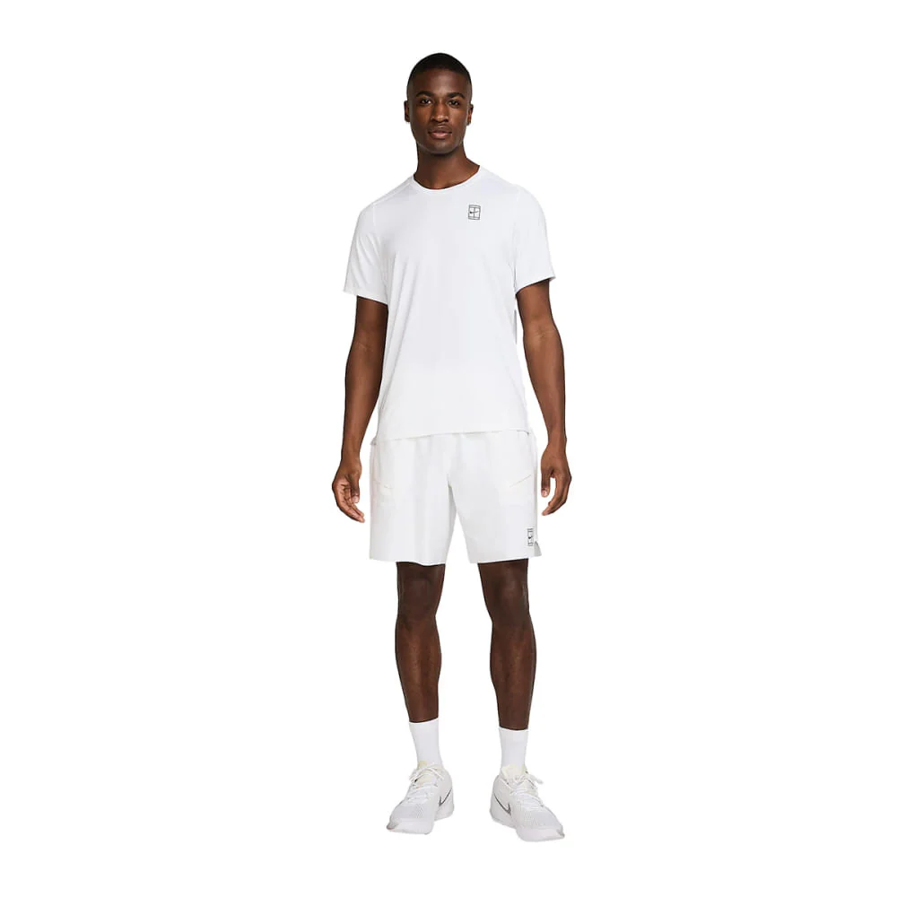 NIKECOURT ADVANTAGE TEE | 100-WHITE - Image 3