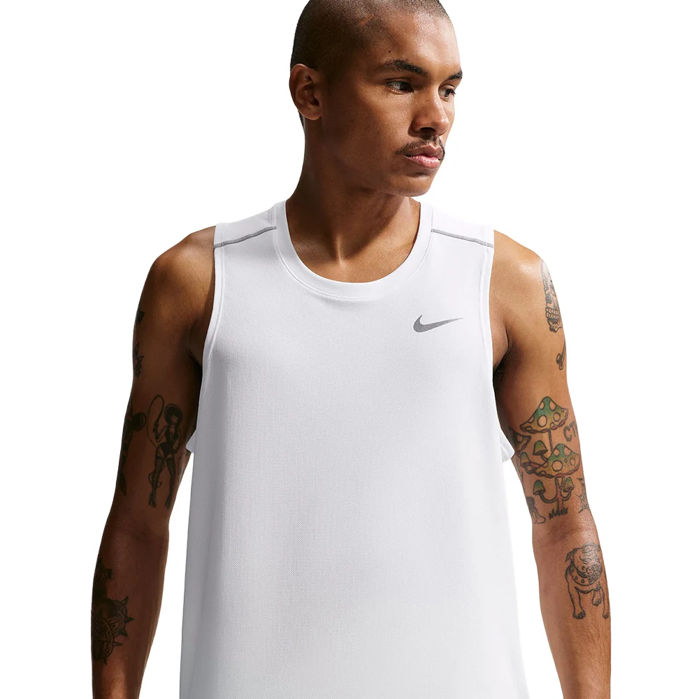 M MILER DF RUN TANK TOP | 100 WHITE/ - Image 3