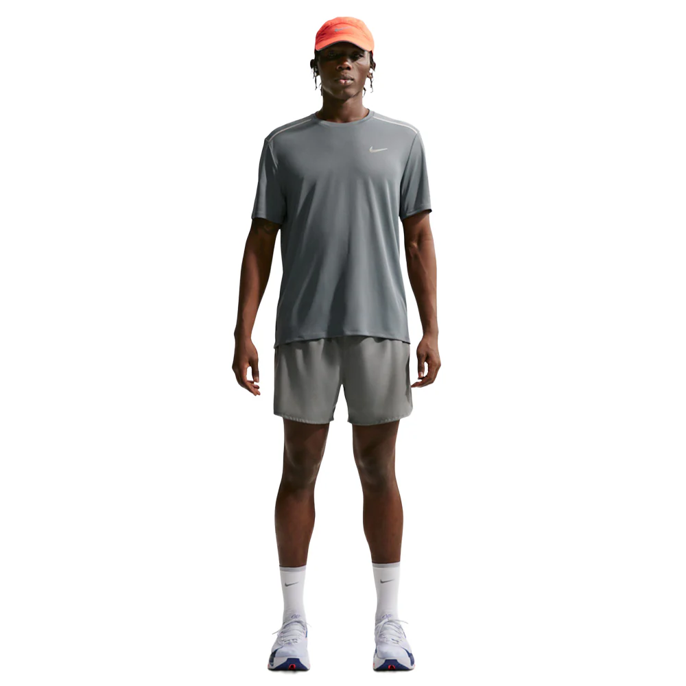 M MILER DF UV SS RUN TOP | 084 SMOKE