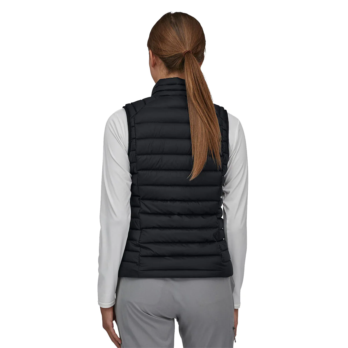 W'S DOWN SWEATER VEST | BLK-BLACK - Image 3