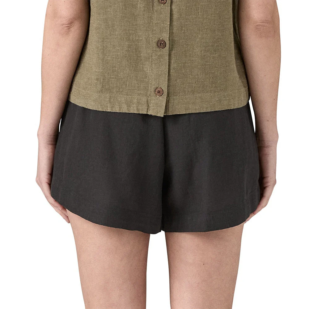 W'S GARDEN ISLAND SHORTS | BLK-BLACK - Image 3