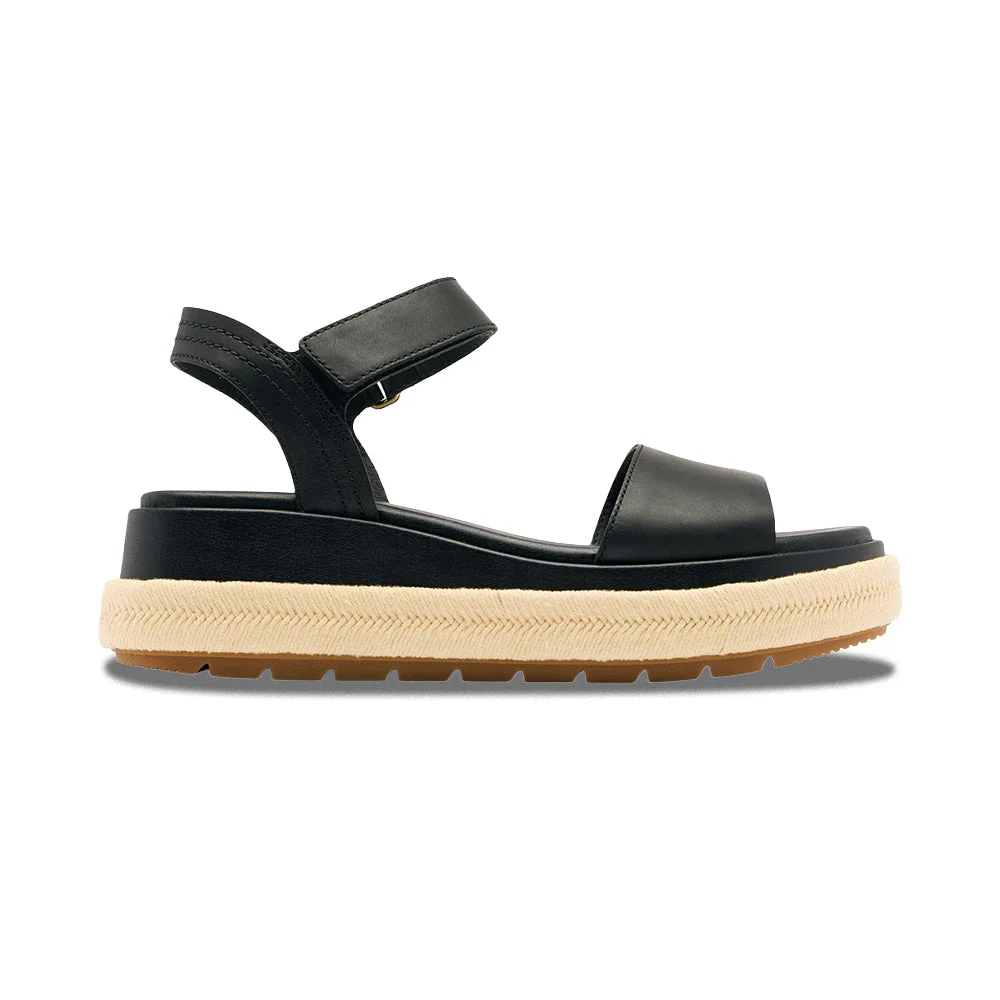 SUNPEAK PLATFORM SANDAL | 010-BLACK