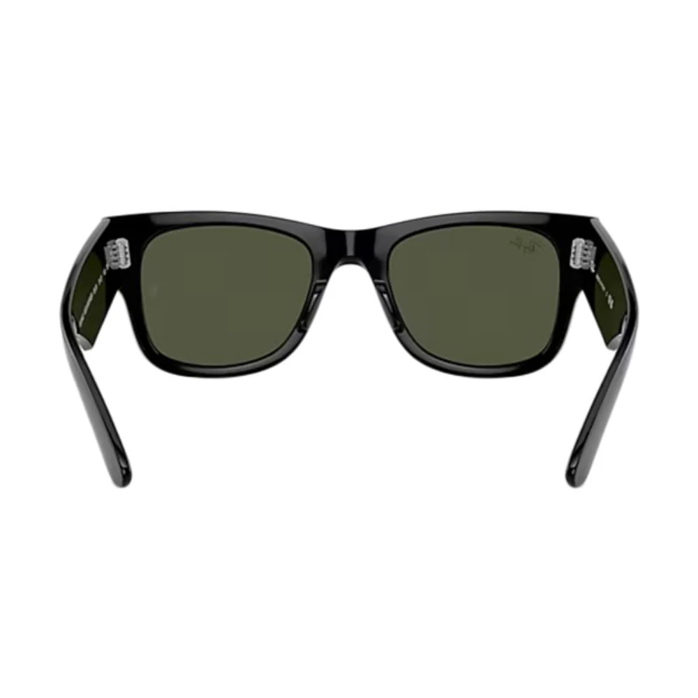 MEGA WAYFARER BLACK | GREEN POLR - Image 2