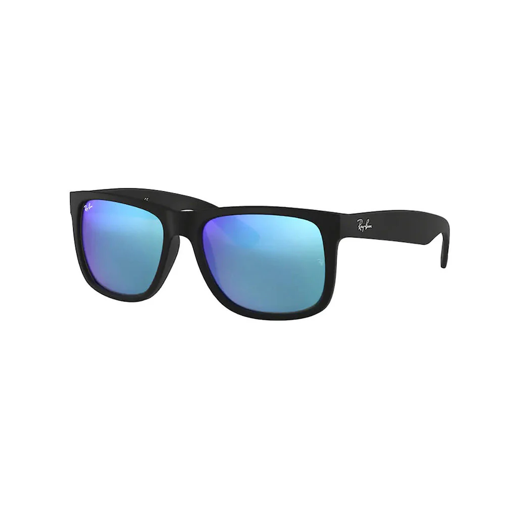 JUSTIN RUBBER BLACK | BLUE FLASH