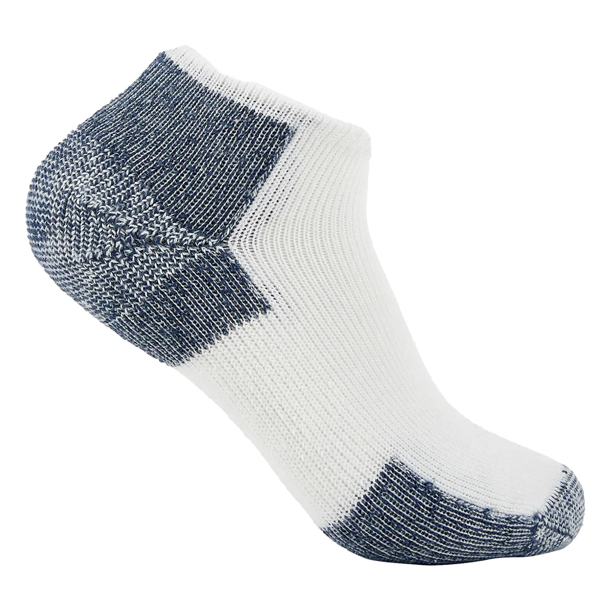 RUNNING CUSHION LOWCUT | WHITE/NAVY - Image 3