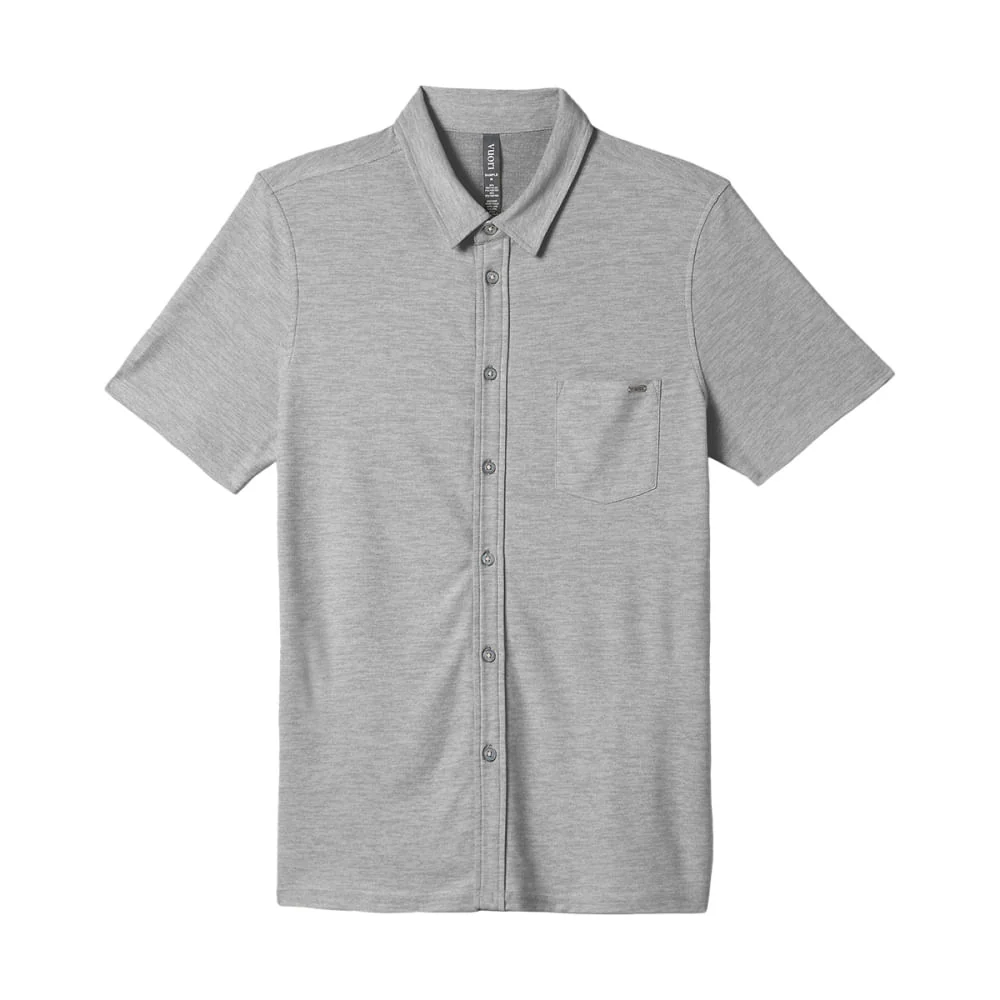ACE BUTTON DOWN SS | LIGHT GREY