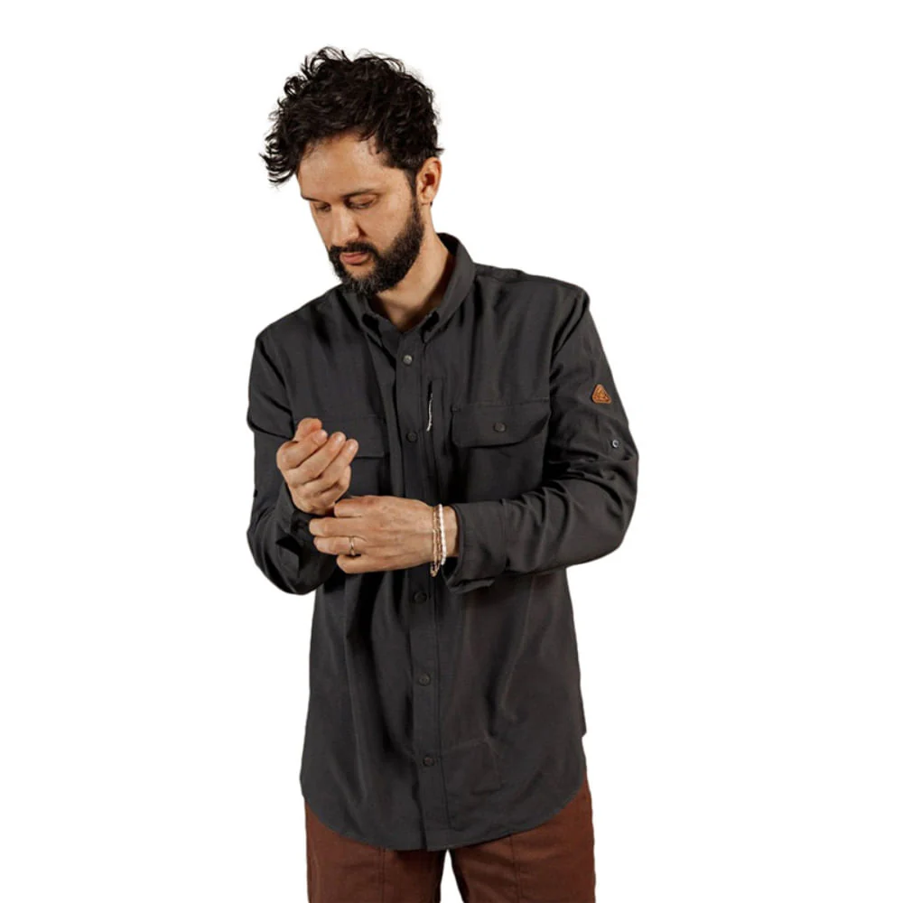 MENS CREEK SHIRT | CHARCOAL - Image 2