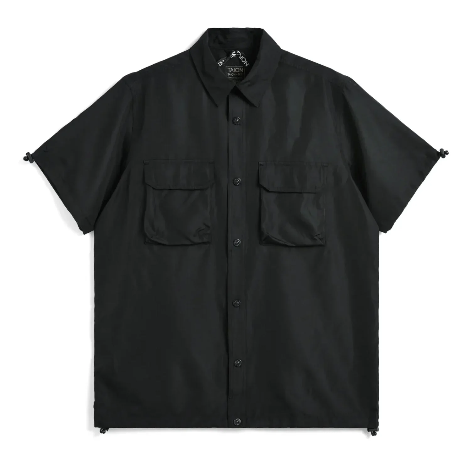M SS BUTTON UP | BLACK