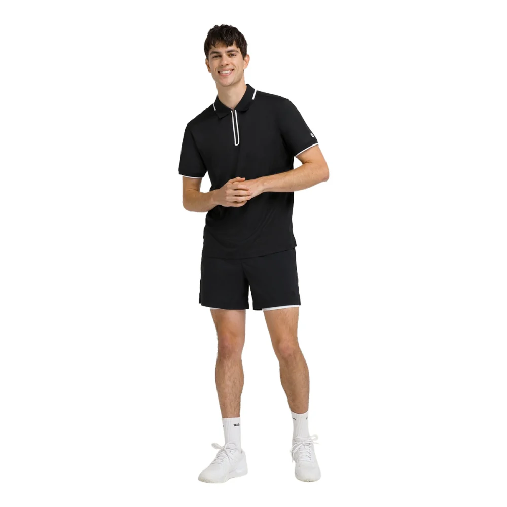 M TENNIS VOLLEY SHORT 6 | BKA-BLACK - Image 3